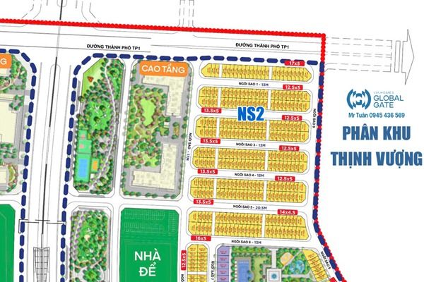 LIỀN KỀ NGÔI SAO 2-46 | PHÂN KHU THỊNH VƯỢNG