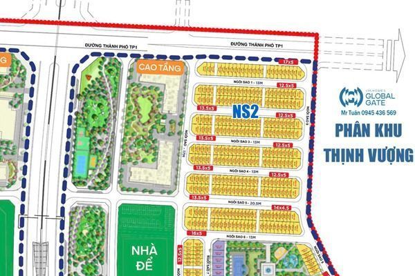 LIỀN KỀ NGÔI SAO 2-38 | PHÂN KHU THỊNH VƯỢNG