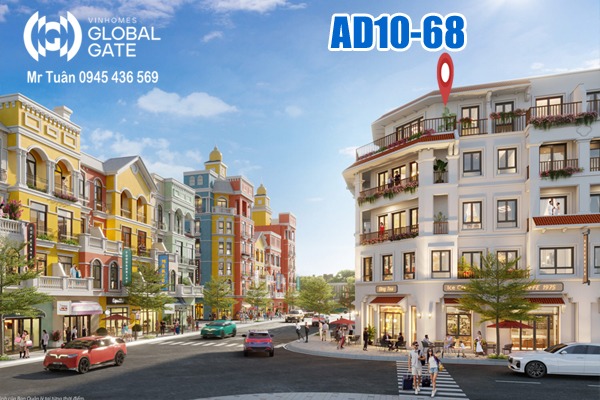 ÁNH DƯƠNG 10-68 | NHÀ PHỐ CĂN GÓC, ĐỐI DIỆN GRAND WORLD CỔ LOA