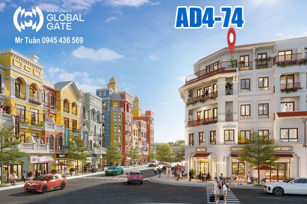 ÁNH DƯƠNG 4-74 | NHÀ PHỐ CĂN GÓC, ĐỐI DIỆN GRAND WORLD CỔ LOA