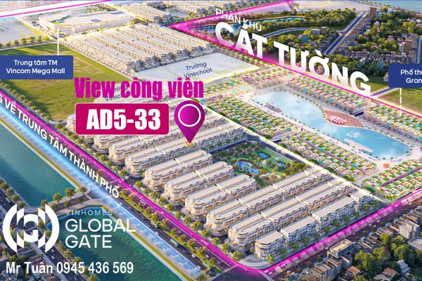 ÁNH DƯƠNG 5-33 NHÀ PHỐ VIEW CÔNG VIÊN