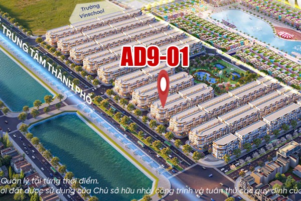 ÁNH DƯƠNG 9-01 | SHOPHOUSE GÓC TRỤC ĐƯỜNG CẦU TỨ LIÊN