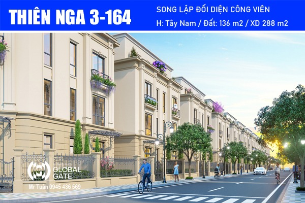 BIỆT THỰ ĐỐI DIỆN CÔNG VIÊN | THIÊN NGA 3-164