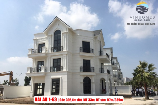 BIỆT THỰ HẢI ÂU 1-63 (VIEW BIỂN HỒ, GÓC 305.4m)