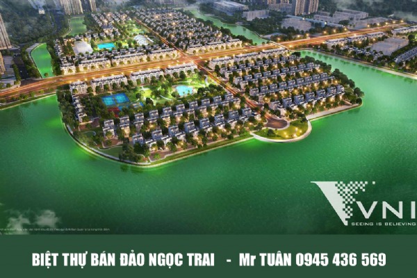 BIỆT THỰ NGỌC TRAI 1-02 (293m, GÓC, MẶT HỒ)