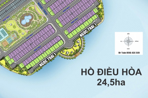 BIỆT THỰ NGỌC TRAI 1-20 (339m, GÓC, MẶT HỒ)