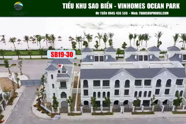 BIỆT THỰ SAO BIỂN 19-30 (GÓC 178m)