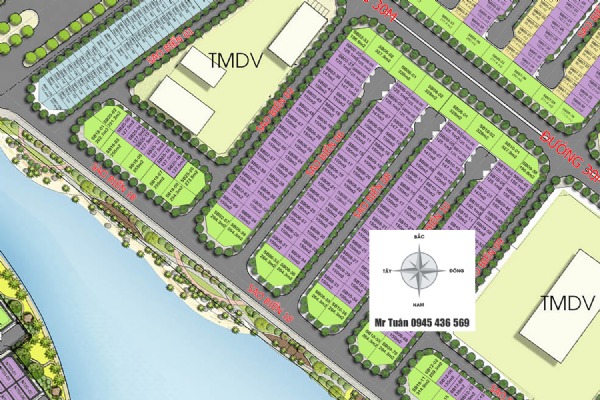 BIỆT THỰ SAO BIỂN 6-36 (264,3m GÓC, MẶT HỒ)