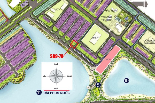 ĐƠN LẬP GÓC: SAO BIỂN 9.70 (MẶT HỒ 264,3m)