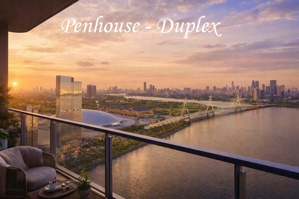 Booking Y3-43-02 Penhouse-Duplex view sông Hồng | Tòa Y3 LUMIÈRE ESENCE PEAK