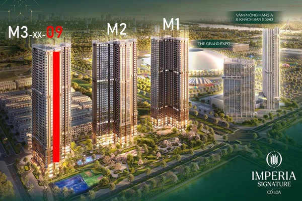 CĂN GÓC M3-xx-09 THÁP MADISON (92,6m2 / 3 NGỦ / BC: TÂY BẮC - TÂY NAM, VIEW HỒ, CÔNG VIÊN)