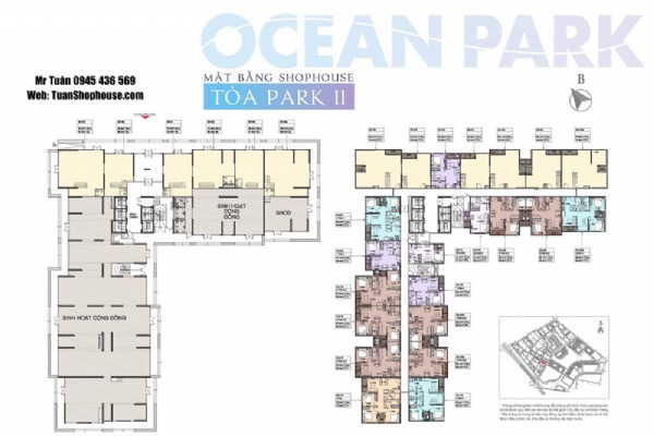 CẦN THUÊ SHOPHOUSE PARK 10, PARK 11, PARK 12 | Mr TUÂN 0945 436 569