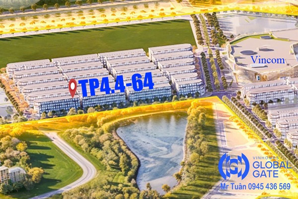 Cặp Shophouse 160m2 / MẶT TIỀN 10m | TP4.4-64 ĐƯỜNG THÀNH PHỐ (30m)
