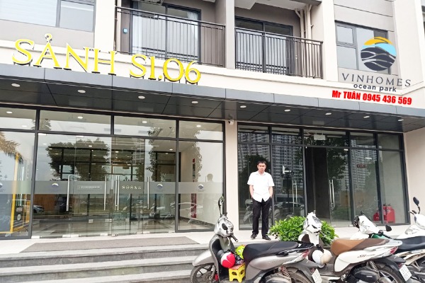 CHO THUÊ SHOPHOUSE S1-06.01.SH21 | VINHOMES OCEAN PARK
