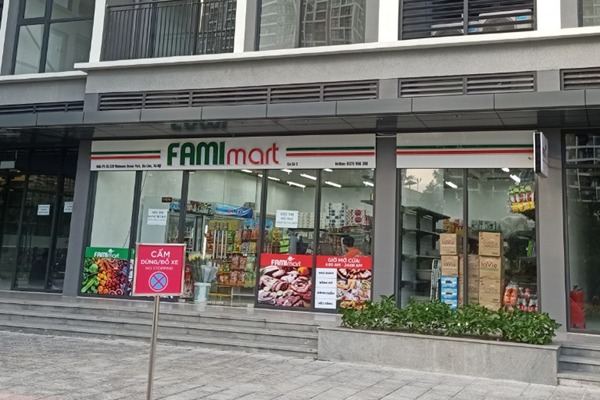 FAMI MART | SHOP P1.01-S29 TÒA P1 PAVILION (MẶT SẢNH)