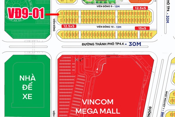 LAYOUT LIỀN KỀ GÓC | VIỄN ĐÔNG 9-01