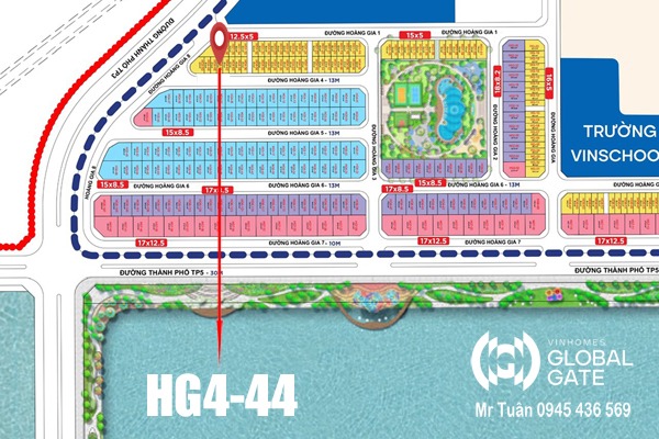 LIỀN KỀ ĐÔNG NAM, GẦN HỒ | HOÀNG GIA 4-44