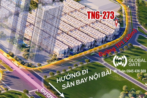 LIỀN KỀ GÓC | THIÊN NGA 6-273 (TRỤC ĐƯỜNG TP1)