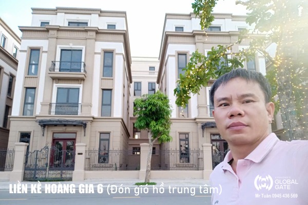 LIỀN KỀ HOÀNG GIA 6 - ĐÓN GIÓ HỒ TRUNG TÂM