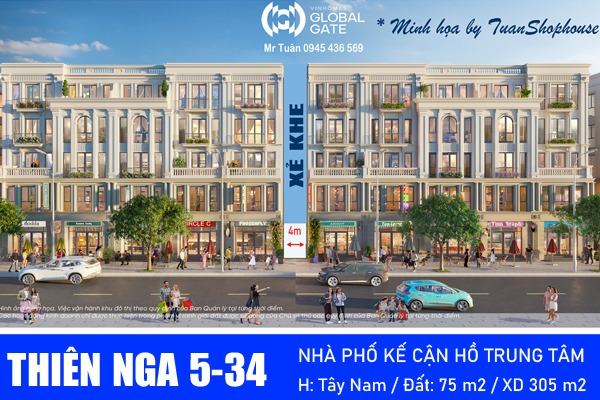 LIỀN KỀ XẺ KHE, BLOCK GẦN HỒ | THIÊN NGA 5-34
