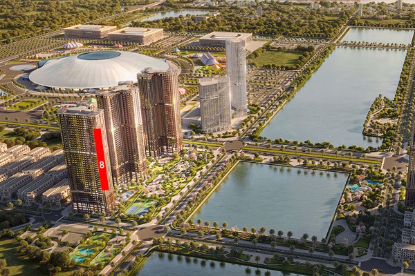 M3-xx-08 | Căn góc 94,3m2 / 3 NGỦ / BC: ĐÔNG BẮC - TÂY BẮC, VIEW HỒ, CÔNG VIÊN)