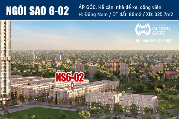 NHÀ PHỐ ÁP GÓC | NGÔI SAO 6-02