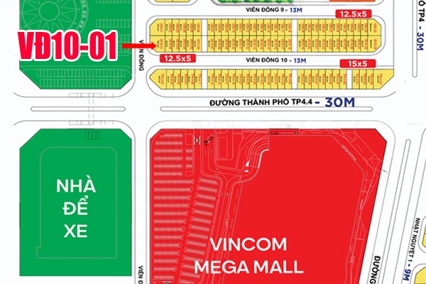 NHÀ PHỐ, CĂN GÓC VIỄN ĐÔNG 10-01