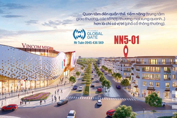 NHÀ PHỐ, CĂN GÓC VINCOM | NHẬT NGUYỆT 5-01