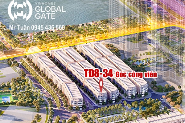 NHÀ PHỐ CĂN GÓC VINHOMES GLOBAL GATE, VIEW CÔNG VIÊN | THỜI ĐẠI 8-34