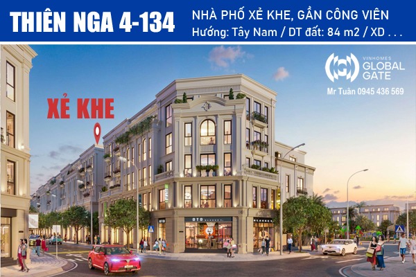 NHÀ PHỐ XẺ KHE (84 m2) | THIÊN NGA 4-134