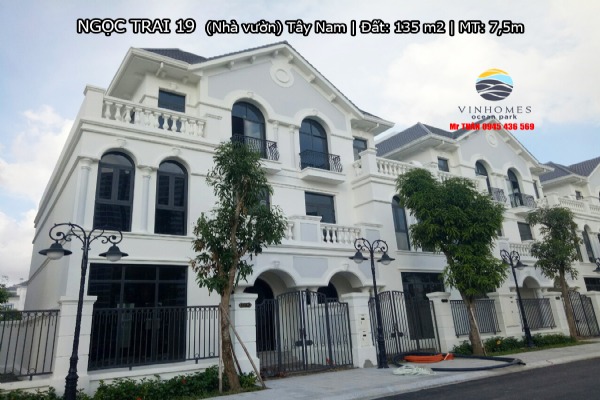 NHÀ VƯỜN NGỌC TRAI NT19-03 (VIEW SÔNG, 135m)