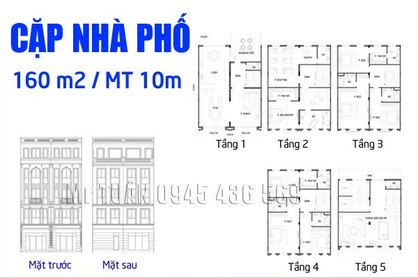Oder CẶP NHÀ PHỐ 160m2 / MT 10m VIEW CÔNG VIÊN | NGÔI SAO 6
