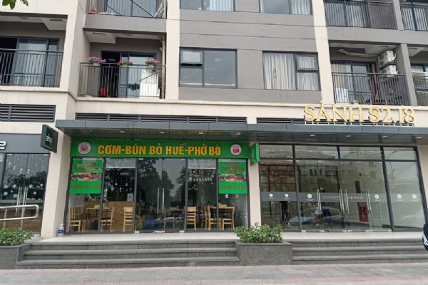 S2-18.01.SH01 OCEAN PARK | SẢNH S2.18 PHỞ BÒ , BÚN BÒ HUẾ