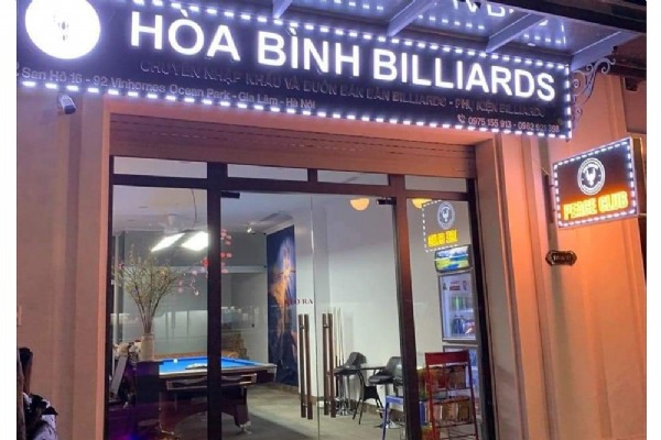 SAN HÔ 16-92 | HÒA BÌNH BILLIARDS - VINHOMES OCEAN PARK
