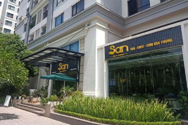 SHOP 01 TÒA T5 | SANSAN - CAFE, CƠM VĂN PHÒNG
