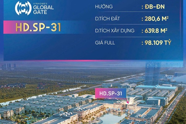 Shop Boutique HP.SP-31 (Căn góc) | Grand Bazaar Cổ Loa