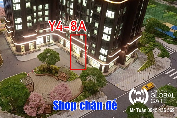 SHOP CHÂN ĐẾ TÒA Y4 MIK Cổ Loa (45 m2)
