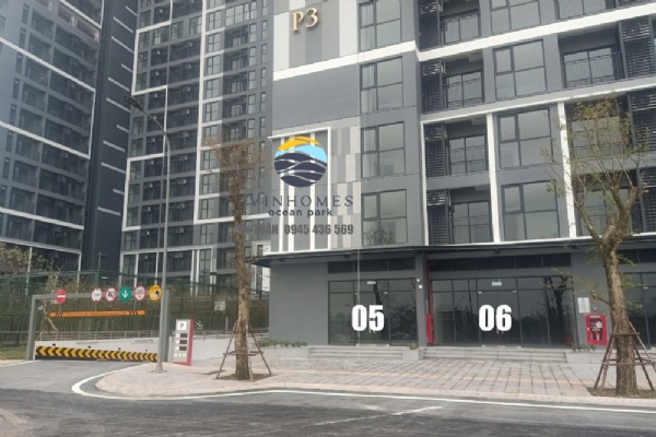 Shop chấn đế P301-S05 Tòa P3 Khu Pavilion