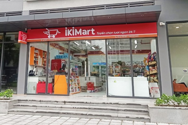 SHOP P1.01-S01 Pavilion (MẶT ĐƯỜNG / MẶT SẢNH) Siêu thị iki Mart