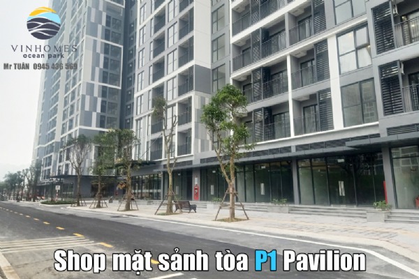 SHOP P1.01-S24 TÒA P1 PAVILION - VINHOMES OCEAN PARK