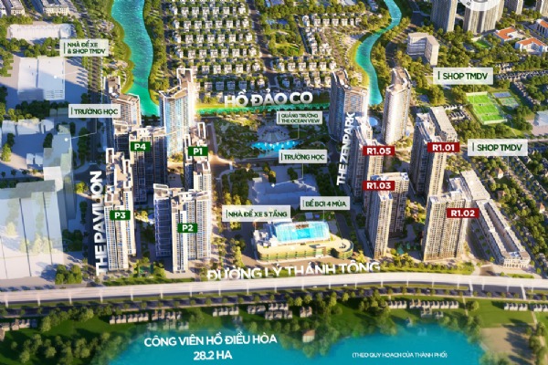 SHOP P2-S19 (Tòa P2) PAVILION - Vinhomes Ocean Park