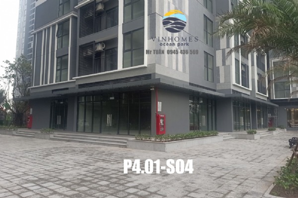 SHOP P4.01-S04 (GÓC) - SHOP CHÂN ĐẾ PAVILION ĐỐI DIỆN MASTERI
