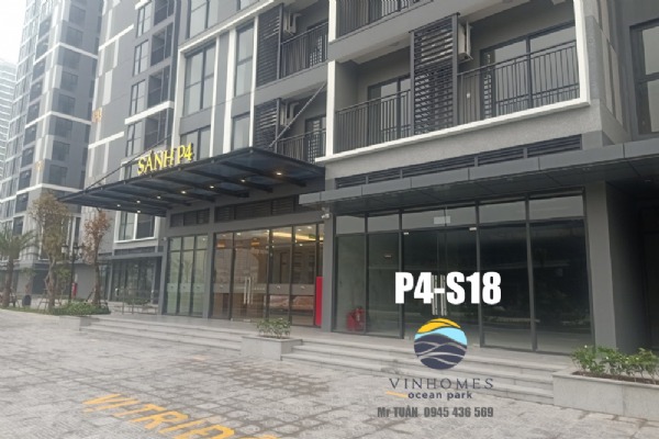 SHOP PAVILION P4-S18 (SÁT SẢNH) Vinhomes Ocean Park