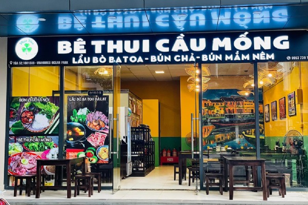 SHOP S210.01.S08 TÒA S2-10 | BÊ THUI CẦU MỐNG - LẨU BÒ