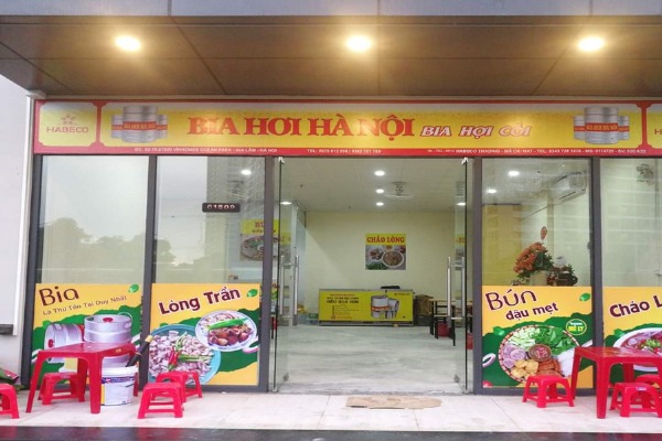 SHOP S2-19.01.S009 BIA HƠI HÀ NỘI (GẦN TÒA VP TECHNO PARK)