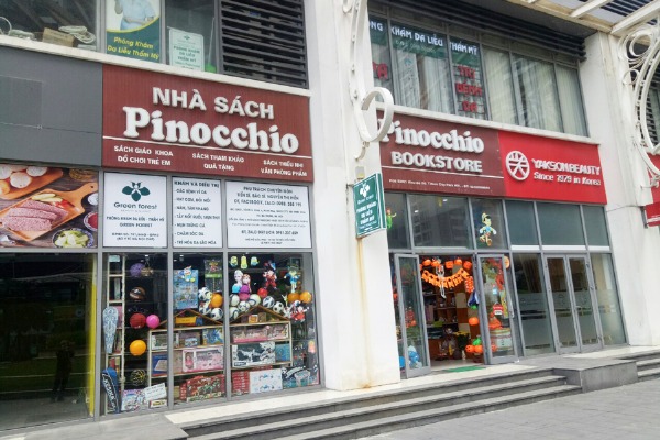SHOPHOUSE 01 TÒA PARK 8 | NHÀ SÁCH Pinocchio