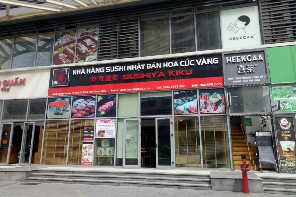 SHOPHOUSE 10 TÒA PARK 8 | NHÀ HÀNG SUSHI NHẬT BẢN HOA CÚC VÀNG