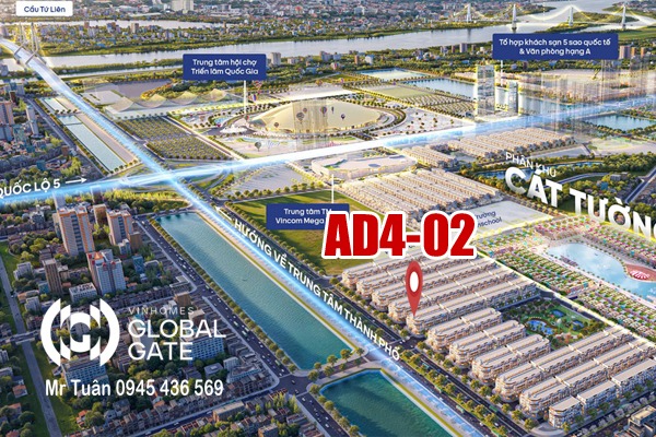 SHOPHOUSE GÓC | ÁNH DƯƠNG 4-02 VINHOMES GLOBAL GATE