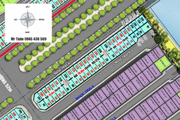 SHOPHOUSE NGỌC TRAI 6 - 260 (Góc 70,8m)