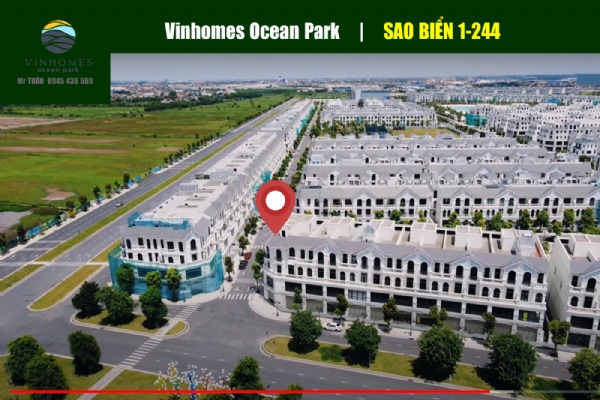 SHOPHOUSE SAO BIỂN 1-244 (Góc 84.2m)